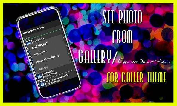 Dial Caller Photo Edit screenshot 3