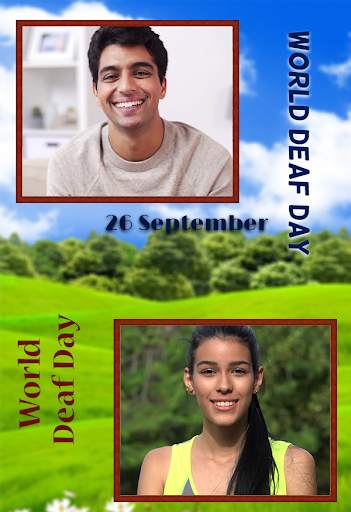 World Deaf Day Photo Frame Collage Album screenshot 2