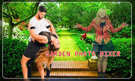 Garden photo frame editor screenshot 2