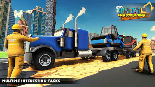 Mega City Road Construction Machine Operator Game screenshot 4