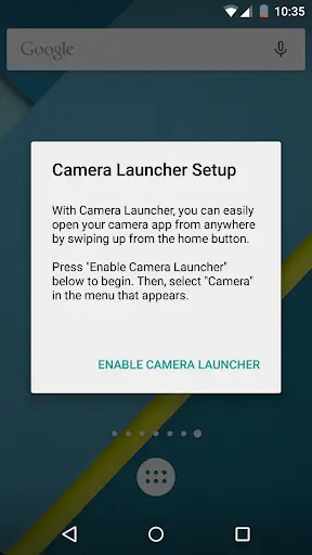 Camera Launcher screenshot 1