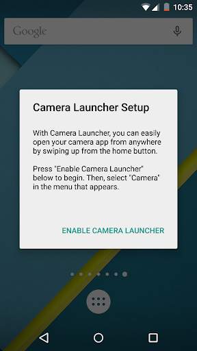 Camera Launcher screenshot 1