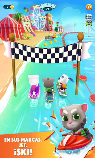 Talking Tom Jetski 2 screenshot 1