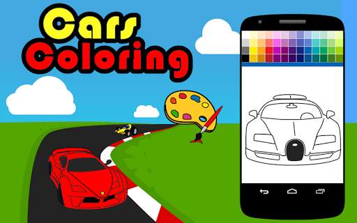 Cars Coloring स्क्रीनशॉट 8