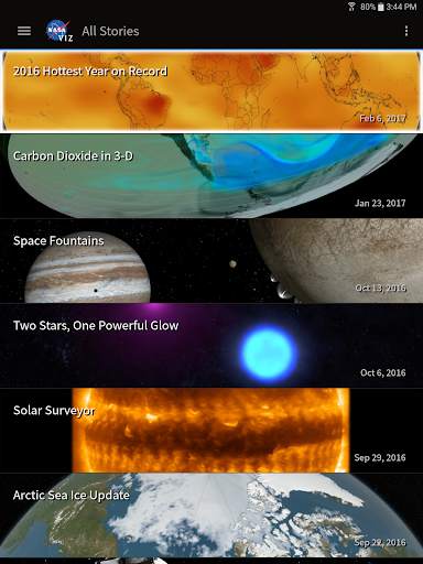 NASA Visualization Explorer screenshot 9