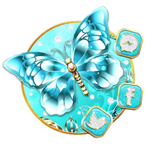 Crystal, Butterfly Themes & Live Wallpapers 1.0