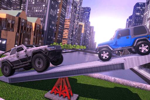 SeeSaw Ramp Car Balance Driving Challenge screenshot 9