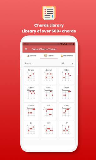 Guitar Chords Trainer screenshot 5