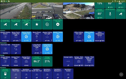 ActionTiles SmartThings custom web dashboard maker screenshot 7