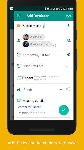 Pi Reminder: Todo, Alarms & Re 2 تصوير الشاشة