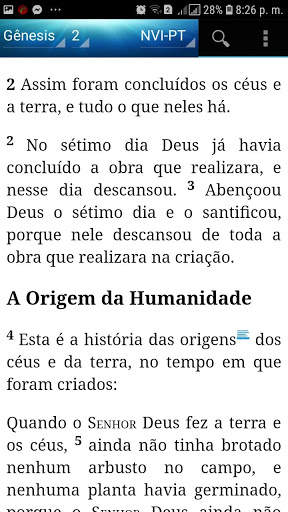 Holy Bible New International Version(Portugues) screenshot 2