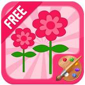Flower Coloring Game logo