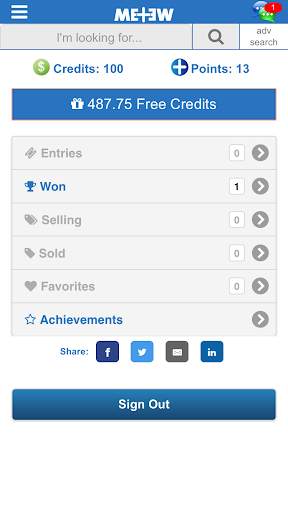 Metew Auction Shopping screenshot 2
