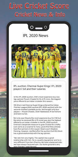 Live Cricket Score - Cricket Live Line screenshot 4