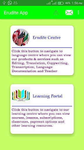 Erudite App screenshot 2