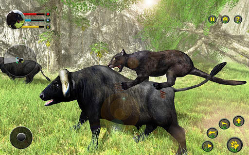 Panther Simulator 3d Animal Games screenshot 2