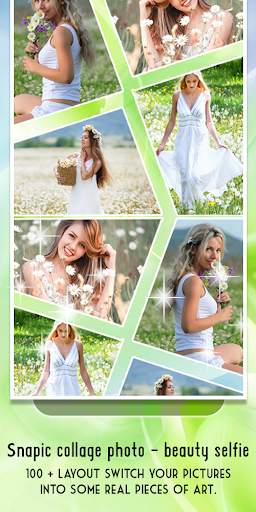 snappic collage photo – beauty selfie. 1 تصوير الشاشة