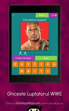 Ghiceste Luptaorul WWE screenshot 6