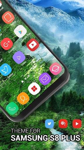 Theme for Samsung S8 Plus, Launcher for Galaxy s8 screenshot 4