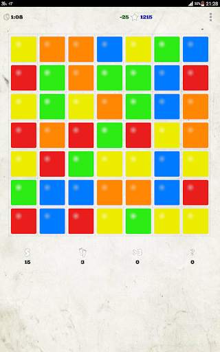 Three in a row (Match3). Training screenshot 5