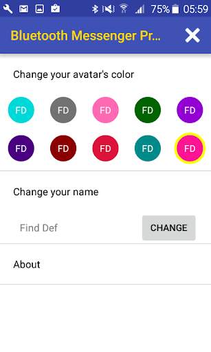 Bluetooth Messenger - Premium screenshot 6