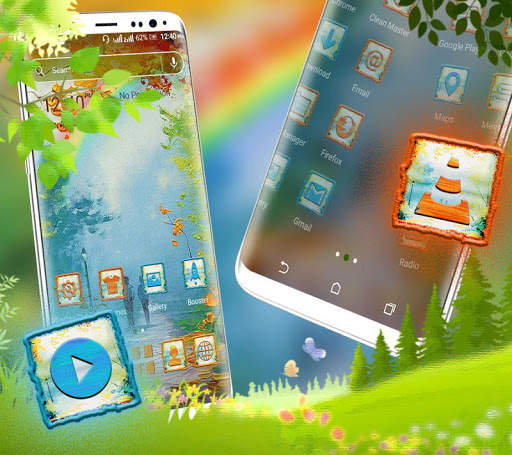 Nature Painting Launcher Theme screenshot 4