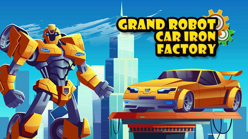 Grand Robot Car Iron Factory Maker Game screenshot 6