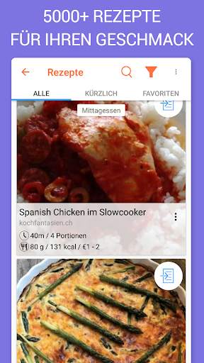 Rezeptkalender screenshot 5