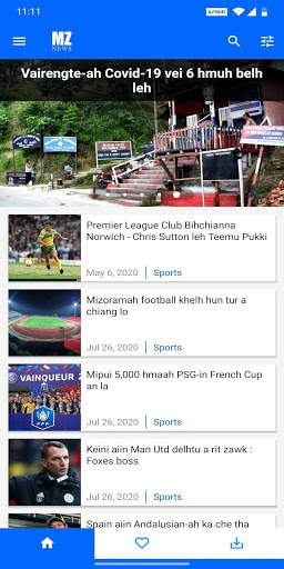 MZ News screenshot 1
