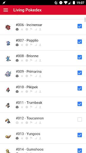Living Pokedex Tracker screenshot 1