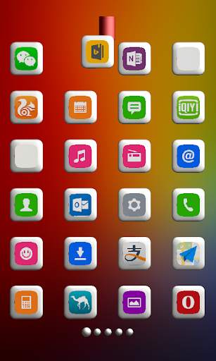 3d Icon launcher screenshot 3