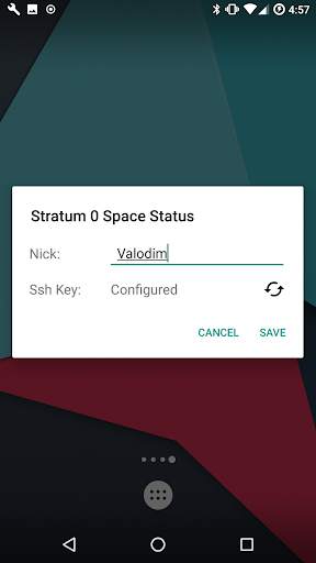 Stratum 0 Status Widget screenshot 3