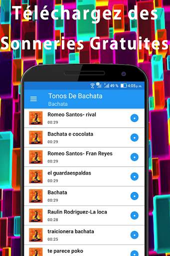 Classique Bachata Music Ringtones screenshot 3