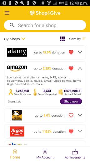 Shop&Give screenshot 1