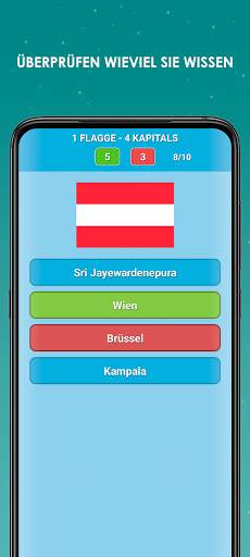 Länder, Hauptstädte und Flaggen der Welt screenshot 4