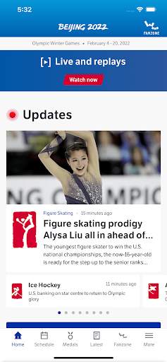 Olympics screenshot 2