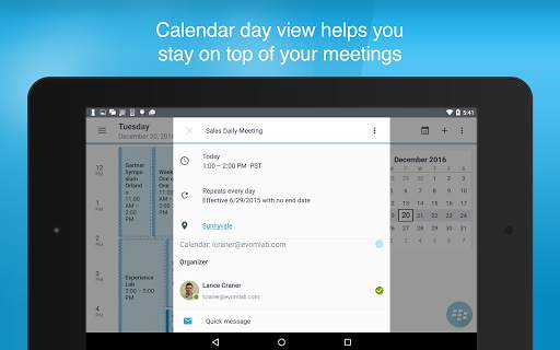 BlackBerry Work screenshot 15