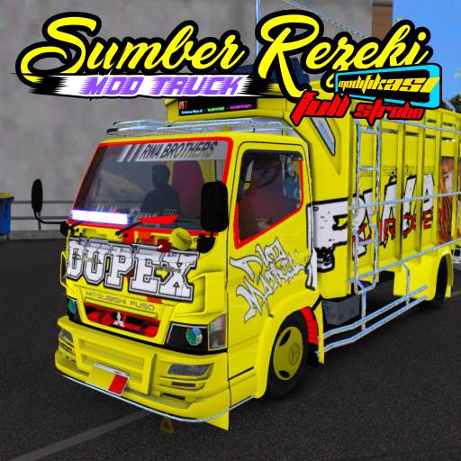 Mod Truck Sumber Rezeki Modifikasi Full Strobo 1.0
