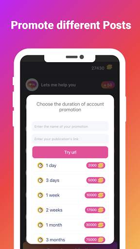Likes and Views for Instagram : Real and Free screenshot 2
