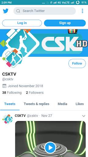 CSK TV screenshot 2
