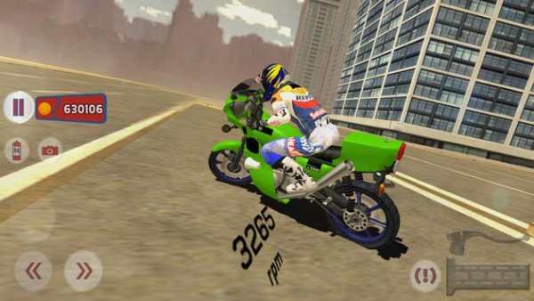 Motorbike Drive Simulator 2016 скриншот 1