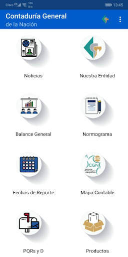 Contaduría General de la Nación screenshot 1