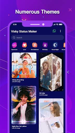 Visky - Music Video Maker screenshot 1