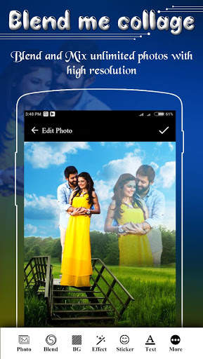 Blend Me - Photo Collage Editor screenshot 1