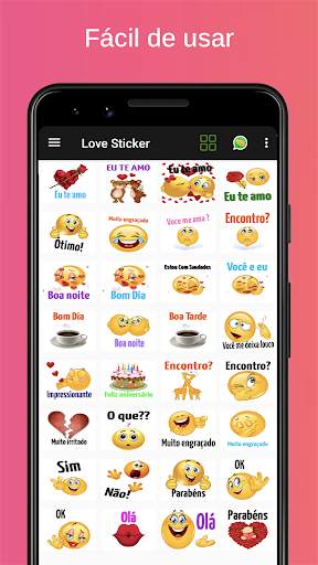 adesivo de amor WAStickerApps screenshot 1
