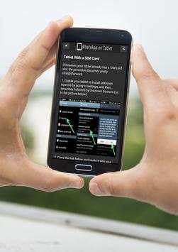 Guide for WhatsApp in Tablets screenshot 1