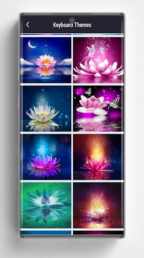 Magic flower on water keyboard screenshot 5