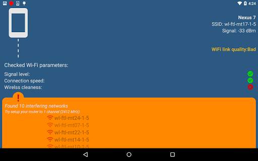 Диагностика WiFi скриншот 4