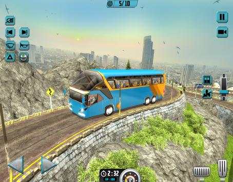 Uphill Offroad Bus Driving Simulator: Mountain Bus screenshot 5