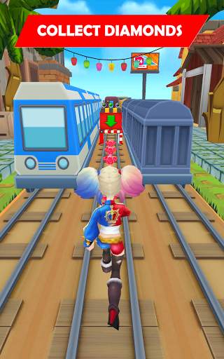 Subway Train Surf : Running Game! screenshot 2